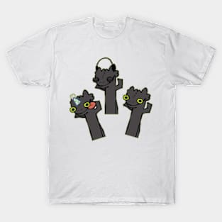 toothless dance meme T-Shirt